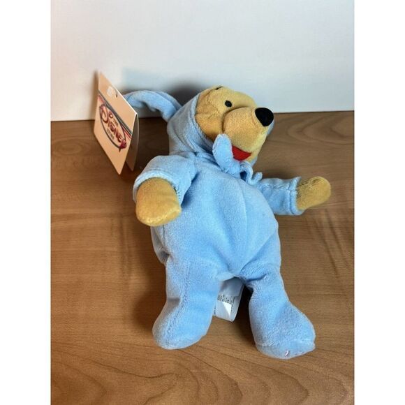 WINNIE THE POOH AS EASTER BUNNY Mini Bean Bag Plush - Picture 6 of 7